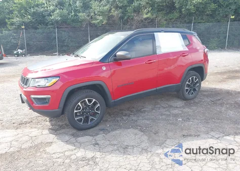 2019 Jeep Compass Trailhawk 4X4 from USA, damaged, VIN 3C4NJDDB8KT671265